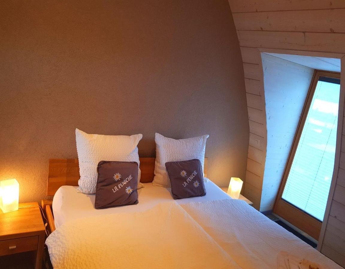 Bnb la Péniche Evolène Extérieur photo