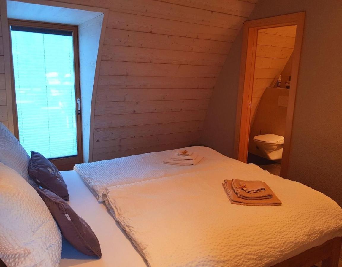 Bnb la Péniche Evolène Extérieur photo